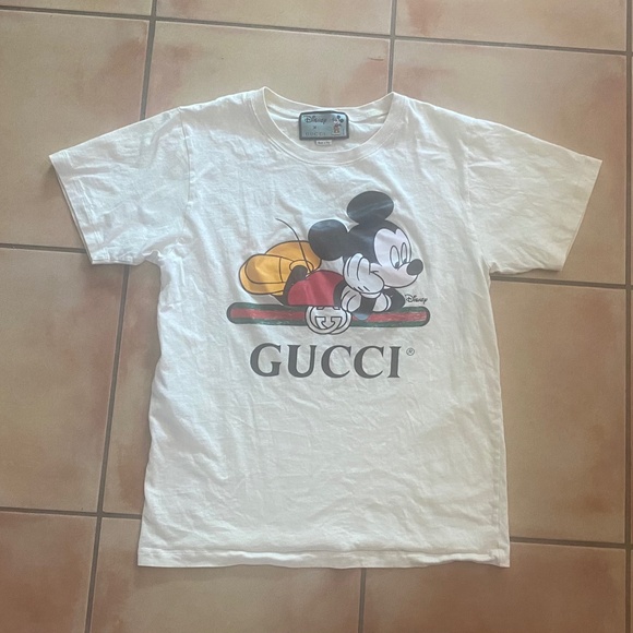 Authentic Gucci x Disney Mickey Mouse T-Shirt Size XXS - Picture 1 of 6